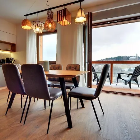 Apartmán Apart-invest Widokowy Dwupoziomowy Sklářská Poruba