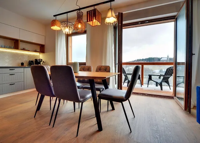 Apartmán Apart-invest Widokowy Dwupoziomowy Sklářská Poruba